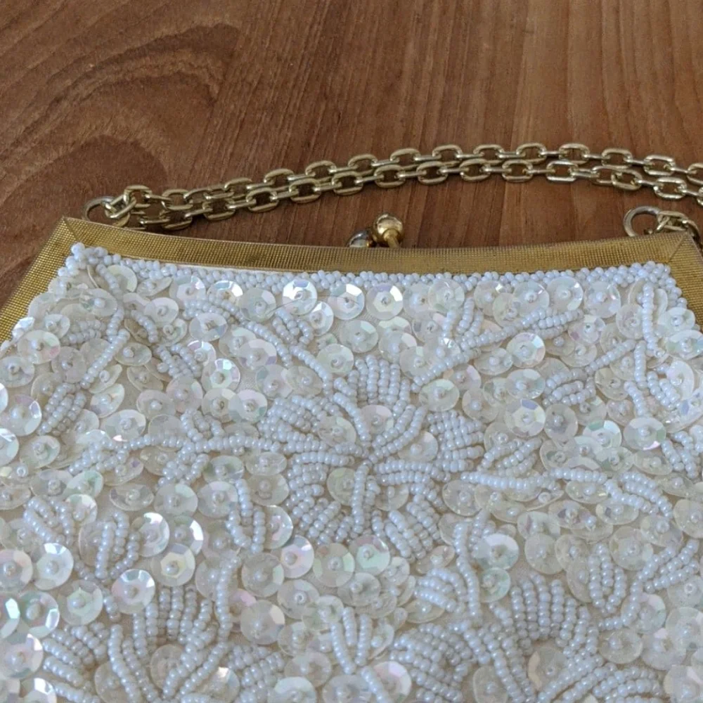 Vintage beaded bag - Picture 2 of 9